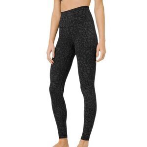 Lululemon Align Pant 28" - Wild Thing Camo Deep Coal Multi